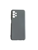 Galaxy A13 ile Uyumlu Cappy Silikon Kılıf Gri - 2