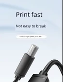 USB Veri Kablosu - 15m - Siyah - Plug and Play - 6
