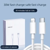 iPhone 14 PD Hızlı Şarj Kablosu 2.0m + Ücretsiz Hediye - 1