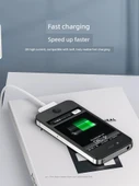 iPhone 4S Veri Kablosu Şarj Aleti - 2m - Veri Hattı 1 + 1A Şarj Başlığı - Şarj Seti - 4