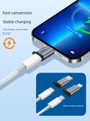 Lightning Type-C Mobil Telefon Dönüştürücü Güç Bankası Veri Kablosu - Type-C'den Apple'a [35W Hızlı Şarj + Veri Aktarımı] Sünger Gönder ★ 1 - 3
