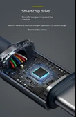 USB-C ile USB-C Hızlı Şarj Veri Kablosu - Jingyao 1.2m Mavi - 11