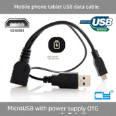 Siyah Düz Micro-USB Veri Kablosu - U2-165/UC-001 - 2