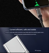 USB 3.2 Gen 2 Type-C Plastik Veri Kablosu 2m Düz Uç 10Gbps 60W - 10