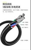 USB-C Hızlı Şarj Kablosu - Yeşil - 2m - 1 Alana 1 Bedava - 10