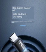 100W USB Type-C Veri Kablosu - 2m - Kırmızı - Tek Paket - Akıllı Güç Kesme - 8