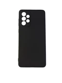 Galaxy A73 ile Uyumlu Cappy Silikon Kılıf Siyah - 2