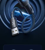 100W USB Type-C Veri Kablosu - 2m - Kırmızı - Tek Paket - Akıllı Güç Kesme - 9