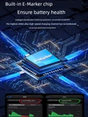 240W USB-C to USB-C PD Hızlı Şarj Kablosu - 1m - 120W Düz Örgü Kablo - 6
