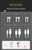 USB Kablo Koruyucu Kılıf - Apple 5W Siyah Toz Kapağı ile - 10
