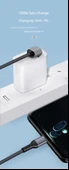 Tip C'den Lightning'e PD Hızlı Şarj Kablosu - 0.25m USB Yatay Kıvrım Tip C 100W - 8