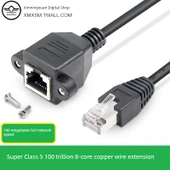 Dijital Kalkanlı CAT5 RJ45 Uzatma Kablosu - 3m - Film Korumasız - 10