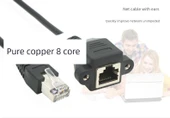 Dijital Kalkanlı CAT5 RJ45 Uzatma Kablosu - 3m - Film Korumasız - 7