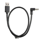 USB 3.0 Erkek Açı Uzatma Kablosu - 50cm Eğri - Eğri - 6