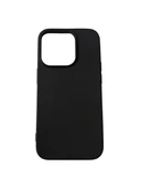 iPhone 14 Pro ile Uyumlu Cappy Silikon Kılıf Siyah - 2