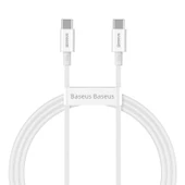 USB-C Hızlı Şarj Veri Kablosu - 2m Beyaz - 5