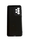 Galaxy A33 ile Uyumlu Cappy Silikon Kılıf Siyah - 1