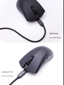 Kablosuz Fare Manyetik Şarj Kablosu - Type-C Adaptör + 2m Kablo - 6
