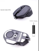 Kablosuz Fare Manyetik Şarj Kablosu - Type-C Adaptör + 2m Kablo - 4