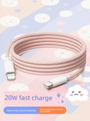 USB Lightning Veri Kablosu - 2m Şık Gri - PD Sertifikalı - Hızlı Şarj - Kötü Çanta Tazminatı - 2