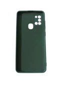 Galaxy A21s ile Uyumlu Cappy Silikon Kılıf Yeşil - 1