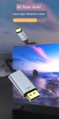 USB-C'den DP 1.4 Adaptör Kablosu - 9