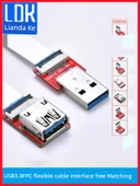 Gümüş USB 3.0 Veri Kablosu - 30cm - 20p - 2