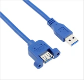USB 3.0 Uzatma Kablosu - 0.5m Mavi - 11