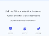 Kırılmaz USB Kablo Koruyucu Kılıf - Apple 18/20W Pembe - 11
