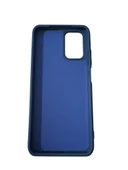 Redmi Note 10 ile Uyumlu Cappy Silikon Kılıf Lacivert thumbnail 1