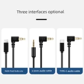 Mikrofon Adaptör Kablosu - Type-C Telefon Hattı (Bahar Hattı) - 2