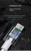 Sınır Tokası 1m Type-C Hızlı Şarj Kablosu - 3 - 4