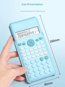 Bilimsel Hesap Makinesi - Gerçek Ses Mavi - 6