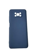 Poco X3 ile Uyumlu Cappy Silikon Kılıf Lacivert - 1