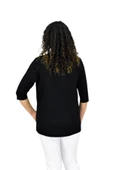 Kadın Kısa Kol Taşlı Bluz BGL-ST04710 thumbnail 11
