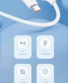 USB Type-C Kablo - 2m - Siyah - 5A Süper Hızlı Şarj - Yeni Güncelleme Dayanıklı - 30 Dakikada 86% - 1 Alana 1 Bedava - 6