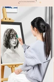 8K Çizim Defteri Seti - 6K Büyük Siyah/2 Paket + 4 Büyük Resim Klipsi - 11