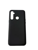 Realme C3 ile Uyumlu Cappy Silikon Kılıf Siyah thumbnail 2