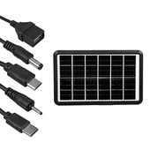 PowerMaster ZO-710 6 Volt 1.33 Amper 8 Watt Güneş Enerjili Şarj Cihazı Solar Panel thumbnail 1
