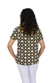 Kadın Kısa Kol Baskılı Bluz BGL-ST04700 thumbnail 5