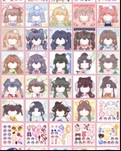 Prenses Kostüm ve Makyaj Çıkartma Kitabı - 4 Adet 100-Değişim Makyaj 1 (Araçlar Dahil) thumbnail 11