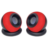 MagicVoice D-08L 1+1 USB Mini Oval Hoparlör - Speaker (2*3 Watt - 4 Ohm) - 2