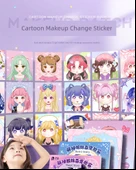 Prenses Kostüm ve Makyaj Çıkartma Kitabı - 4 Adet 100-Değişim Makyaj 1 (Araçlar Dahil) thumbnail 6