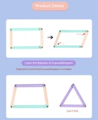 Geometrik Poligon Öğretim Araçları - Kutu - 20 Parça - 10
