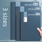 A5 Spiral Defter - Kalın - 8 Adet (80 Sayfa Her Biri) - 5