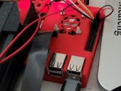 Raspberry Pi 3 B + Vantilatör Ve Kamera İle Kılıf Plastik Aparat - 3