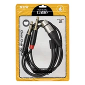 Magicvoice LD369A Canon Erkek - 6.3 Mono Erkek 1.5 Metre Kablo - 2