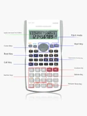 Bilimsel Hesap Makinesi - Açık Mavi - HD Büyük Ekran (Model 2) - 5