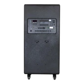 Shile SL-1612B İki El Mikrofonlu-Kumandalı USB/SD/BT/FM Taşınabilir Hoparlör - 3