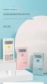 Bilimsel Hesap Makinesi - Açık Mavi - HD Büyük Ekran (Model 1) - 8